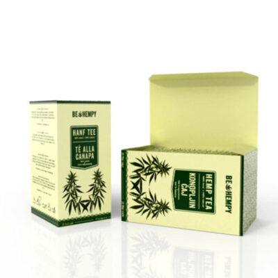 Custom Hemp Tea Packaging - Eco-Friendly UK Printing - Image 2