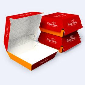 Custom Burger Boxes UK - Personalised Food Packaging