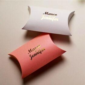 Custom Pillow Boxes with Logo - Crafted in the Heart of Britain