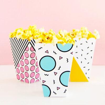 Custom Popcorn Boxes with Logo - Made in UK - Image 3