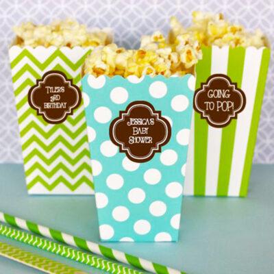 Custom Popcorn Boxes with Logo - Made in UK - Image 2