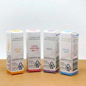Custom Printed CBD Tincture Boxes - Empty Cardboard Packaging UK