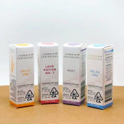 Custom Printed CBD Tincture Boxes - Empty Cardboard Packaging UK