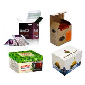 Custom Tea Boxes with Logo Wholesale - British Made & Fast Turnaround